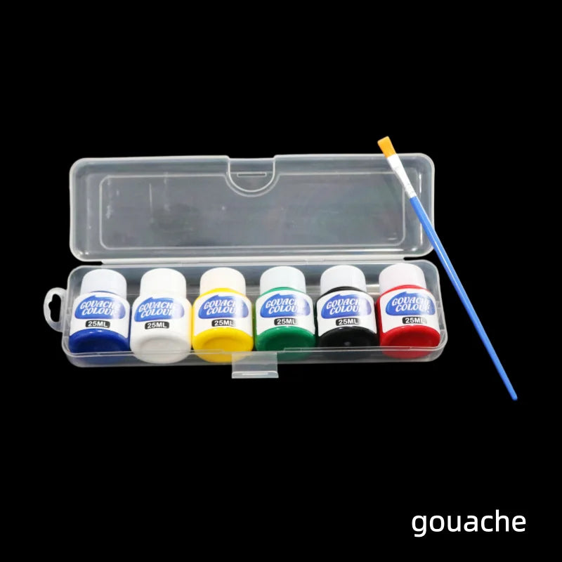 Multi-Surface Paint Set — Vibrant Pigments for Canvas, Wood, and Paper