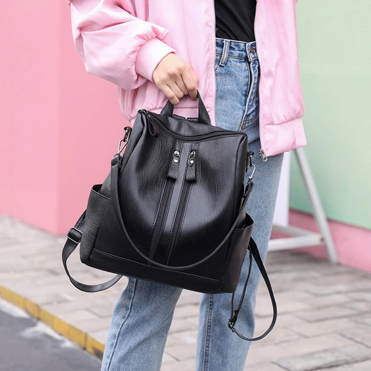 Women's Fashion Casual Backpack — Lightweight Daily Travel Bag