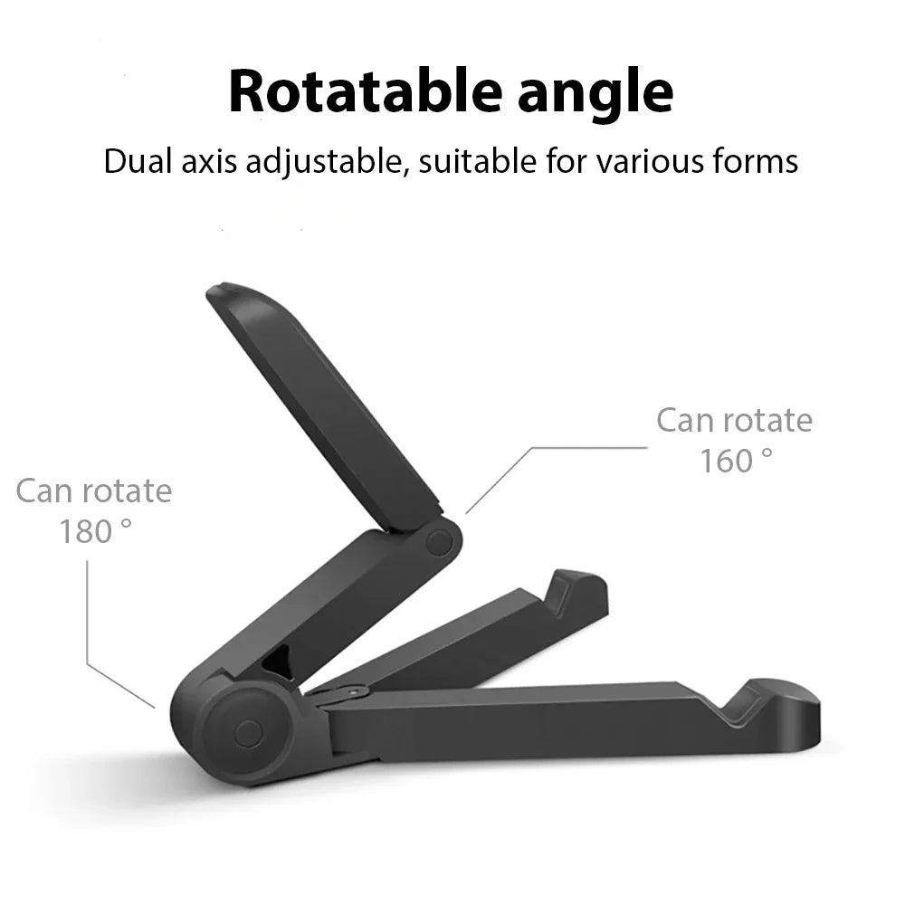 Portable Tablet and Monitor Stand — Adjustable Foldable Holder