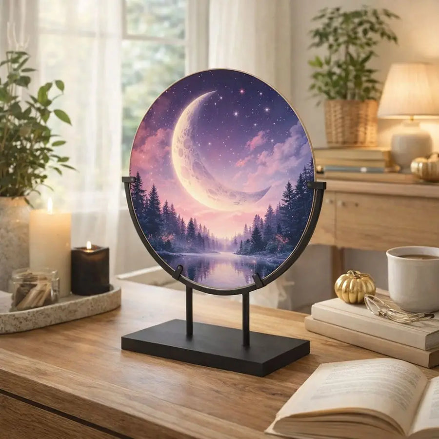Iron Metal Easel Stand — Sturdy Display Rack for Art and Plates