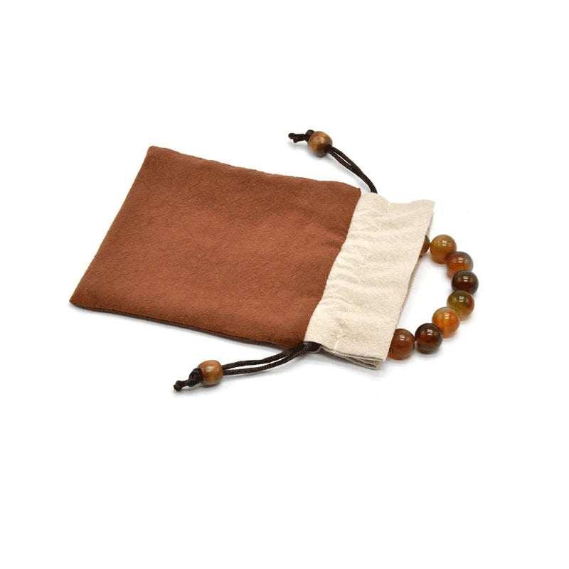 Cotton Drawstring Storage Bag — Small Jewelry & Gift Organizer