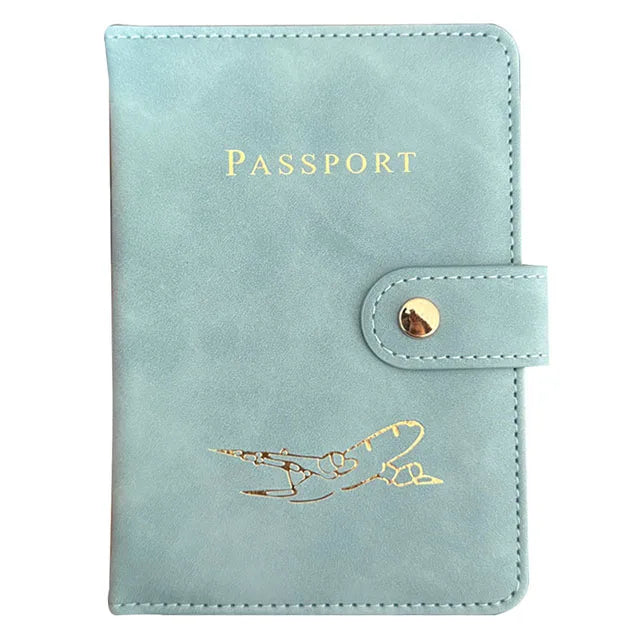 SNUGUG Travel Passport Holder — Slim Credit Card Organizer & Wallet