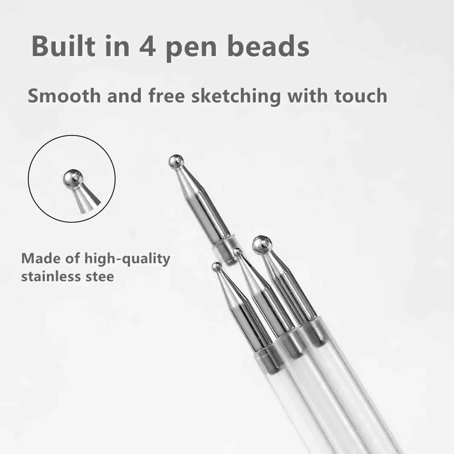 5-in-1 Nail Dotting Pen — Professional Manicure Art Tool Kit