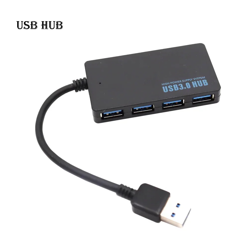 ICANING USB 3.0 4-Port Hub — High Speed Data Expander for Laptop and PC
