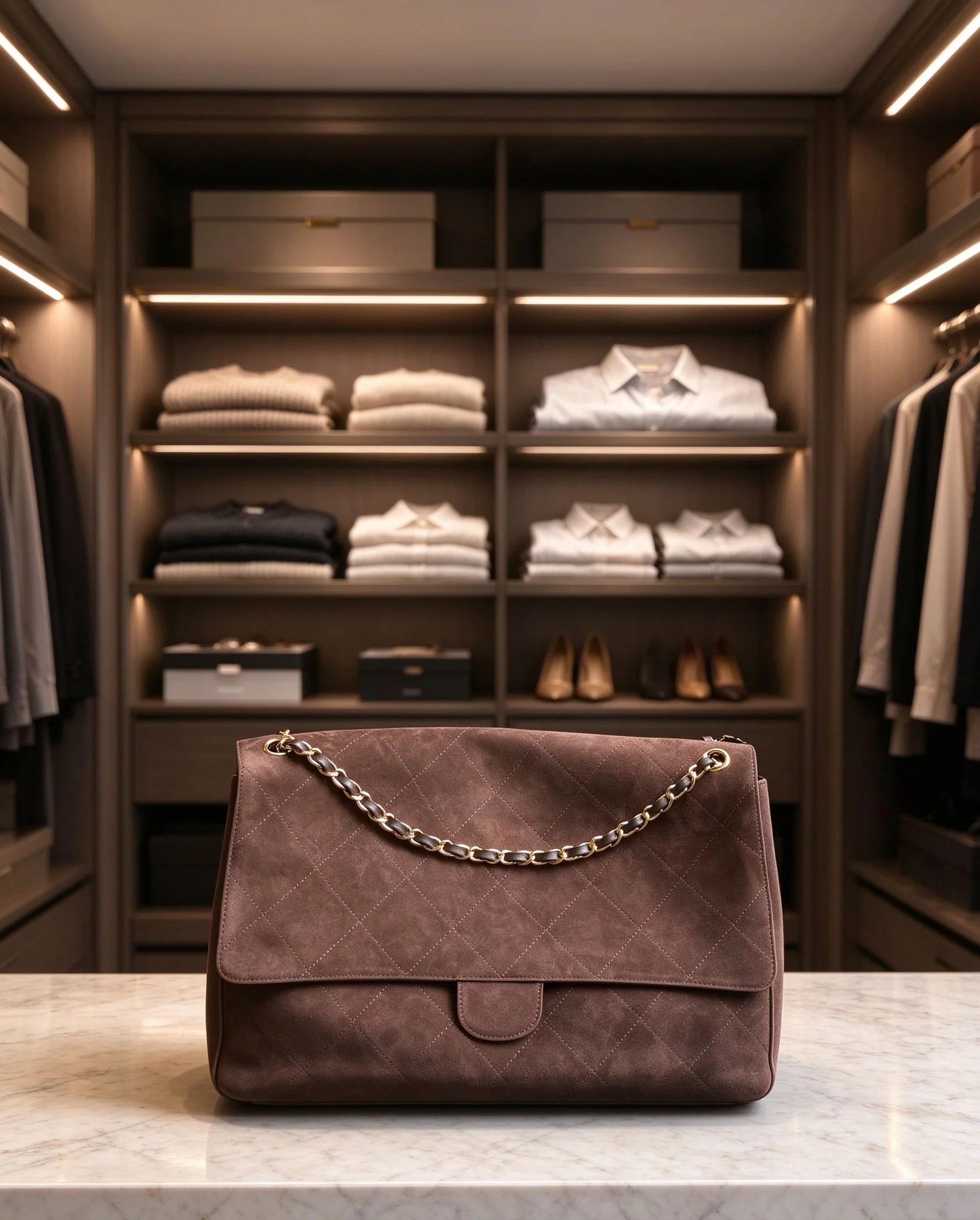 Women's Versatile PU Leather Handbag — Adjustable Shoulder & Crossbody Bag