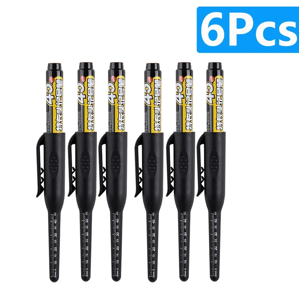 Long Nib Marker Pen — Waterproof For Woodworking