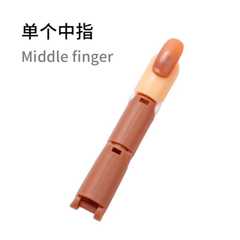 Nail Training Practice Hand — Manicurist Training Model with Base