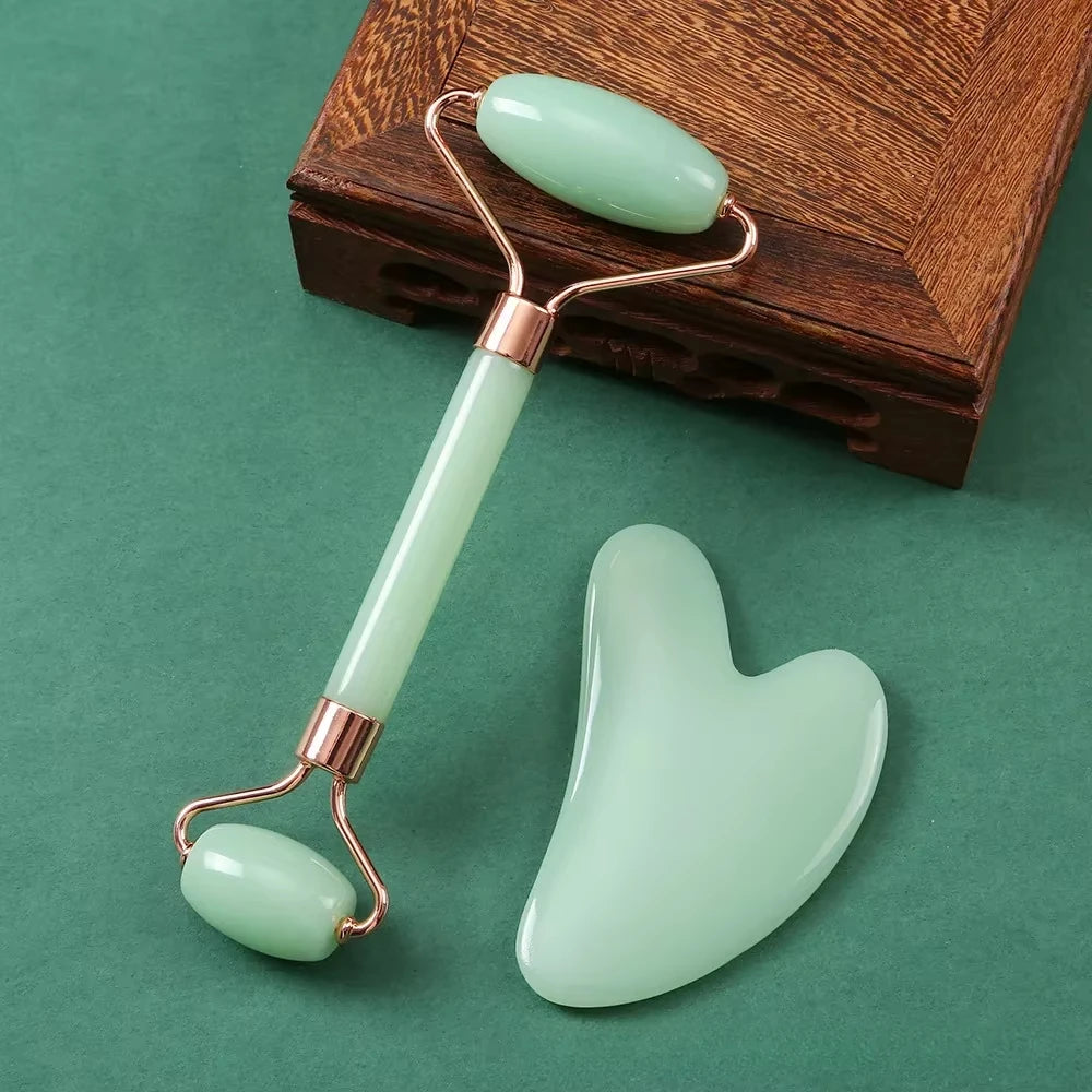Gua Sha Facial Massage Set — Skin Lifting and Anti-Wrinkle Tool Kit