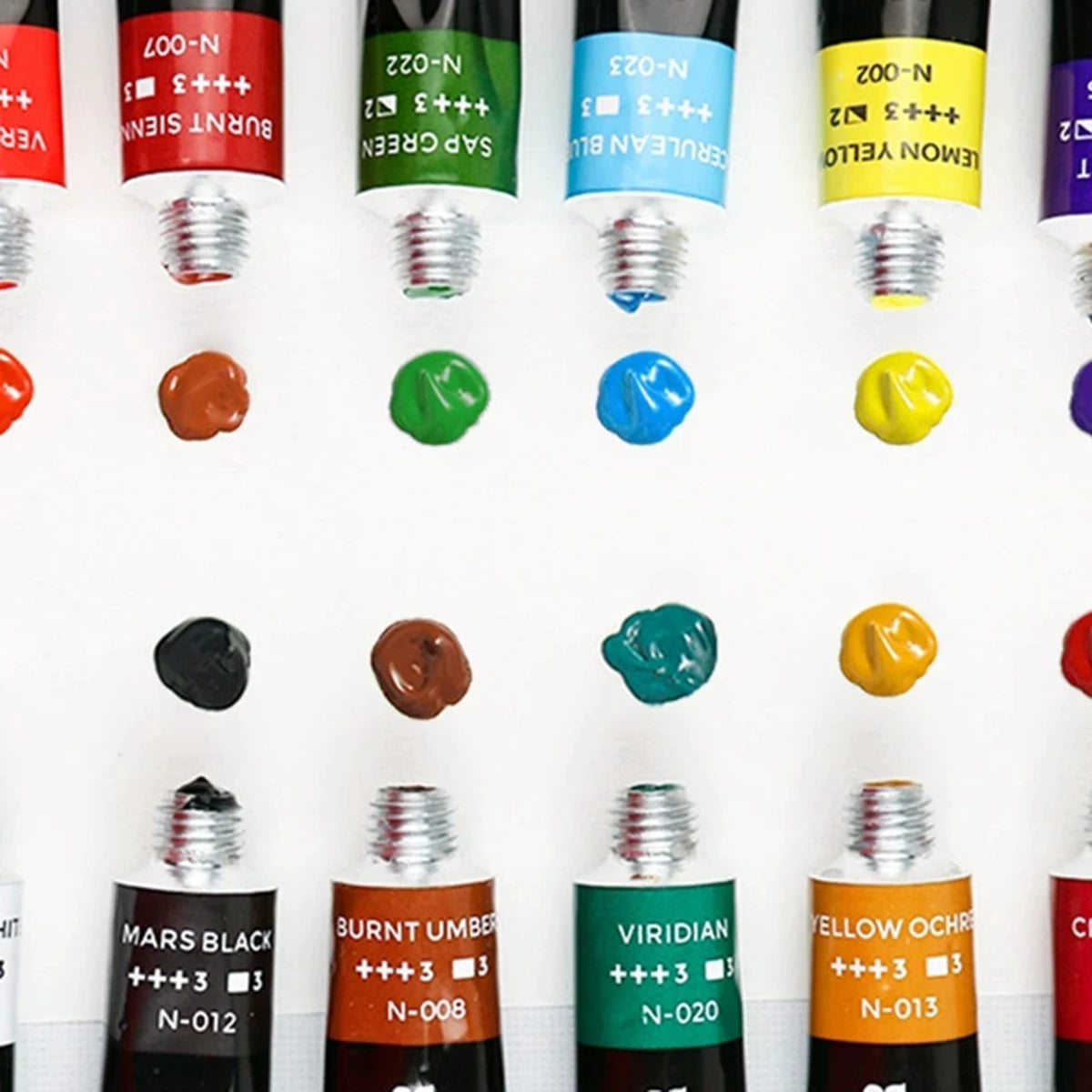 Versatile Acrylic Paint Set — Multi-Surface Art Supplies for Crafts