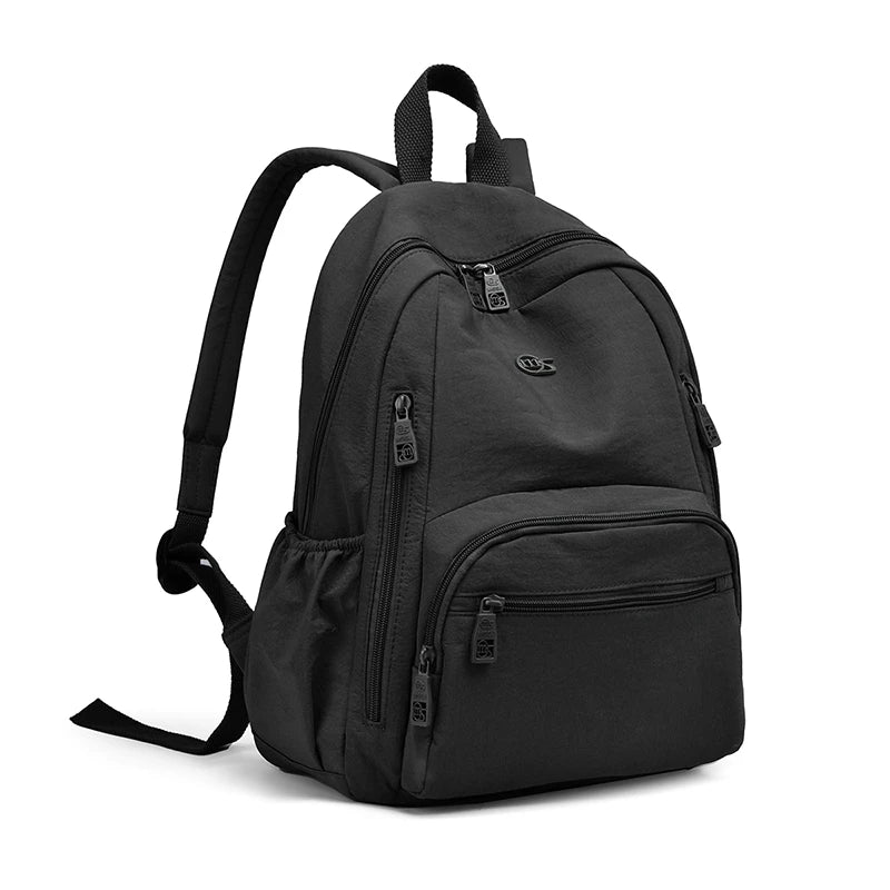 unixinu Fashion Nylon Backpack — Lightweight Multi-Pocket Purse for Daily Commute