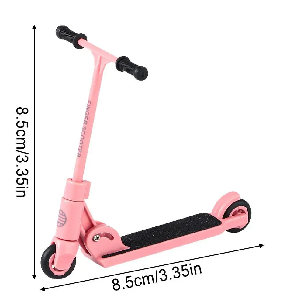 Foldable T-Type Finger Scooter — Mini Desktop Skate Toy with Brake