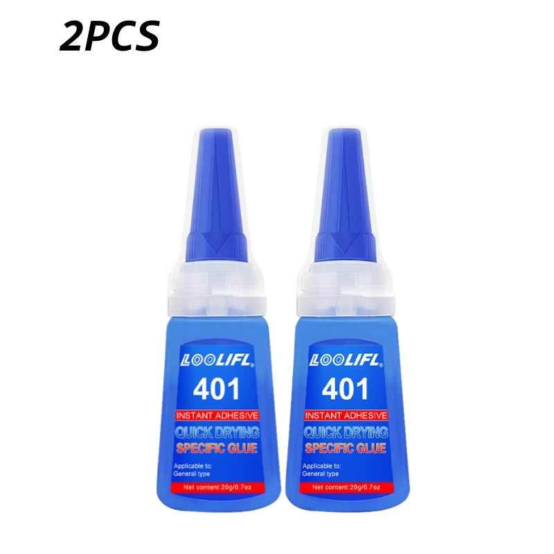 LOOLIFL Super Strong Nail Glue — Quick-Drying Instant Adhesive for DIY Manicures