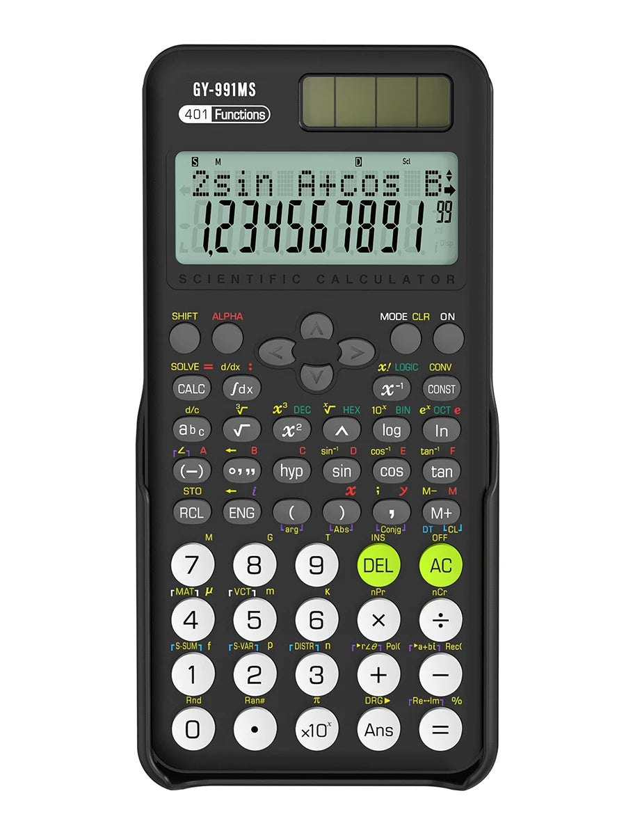 NeWYeS Scientific Calculator 991MS — 401 Functions for Students & Professionals