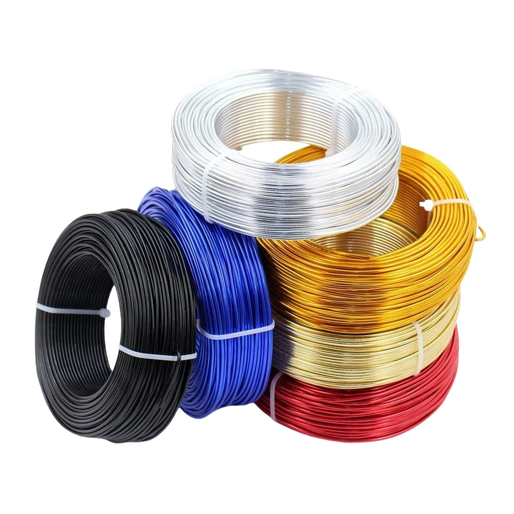 Plated Aluminum Craft Wire — Versatile Jewelry Making Findings