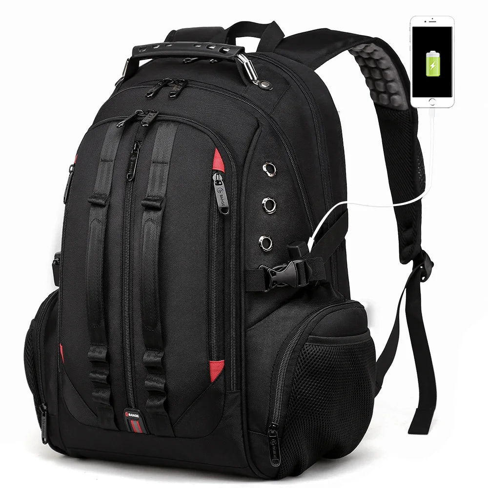IGETBAG 45L Travel Backpack — Anti-Theft Laptop Bag with USB Port