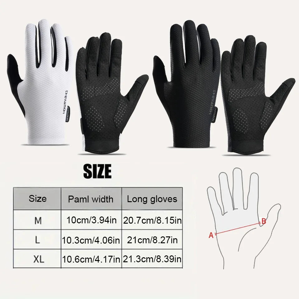 GTUBIKE Cycling Gloves — Breathable Full-Finger Non-Slip Design