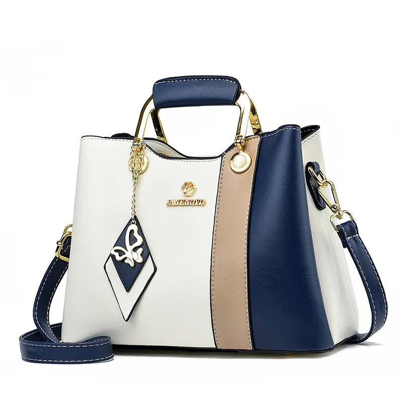 YNMY Fashion Cat Satchel — Stylish Top Handle Shoulder Bag for Women