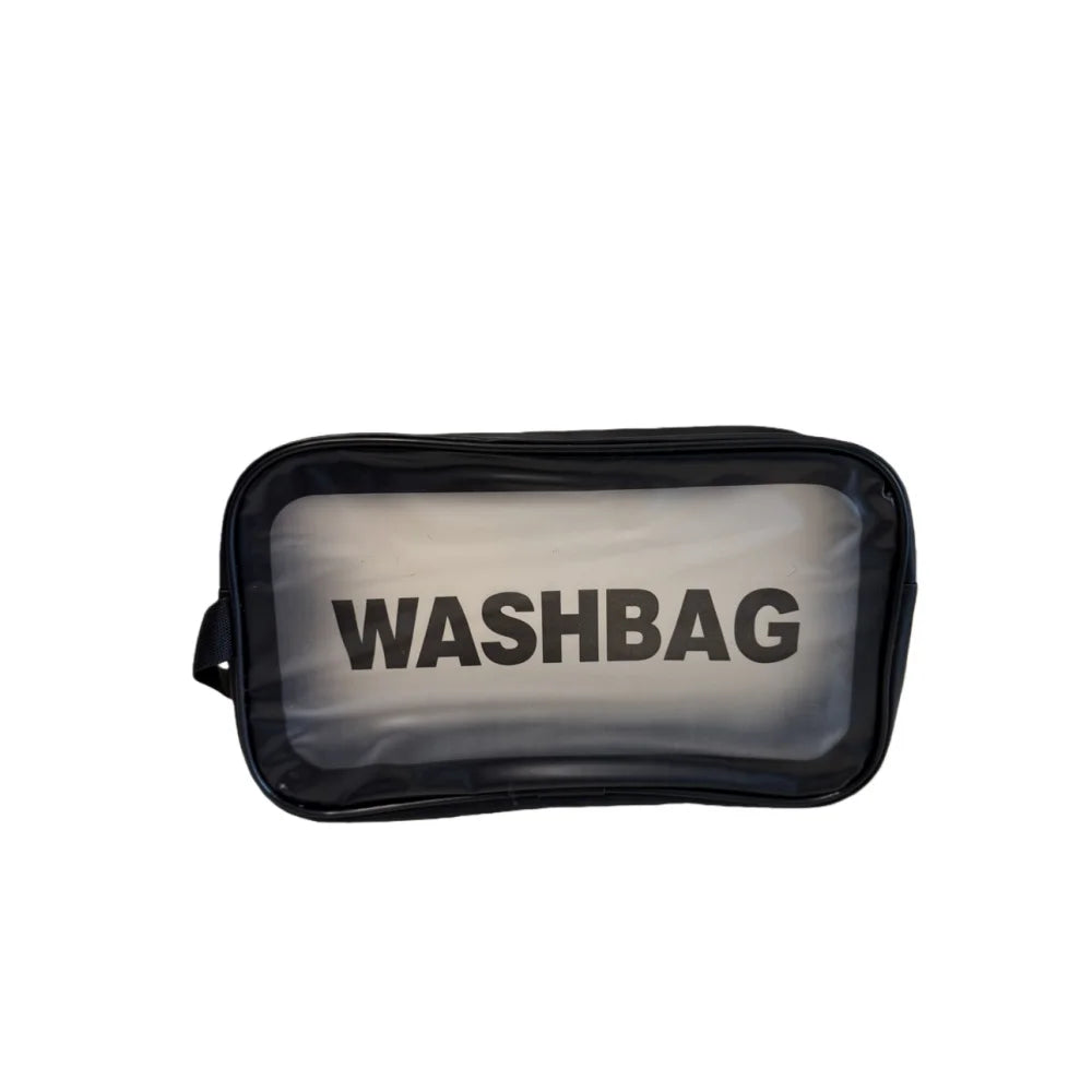 CCKANSCLE Transparent Cosmetic Bag — Large Capacity Travel Makeup Organizer