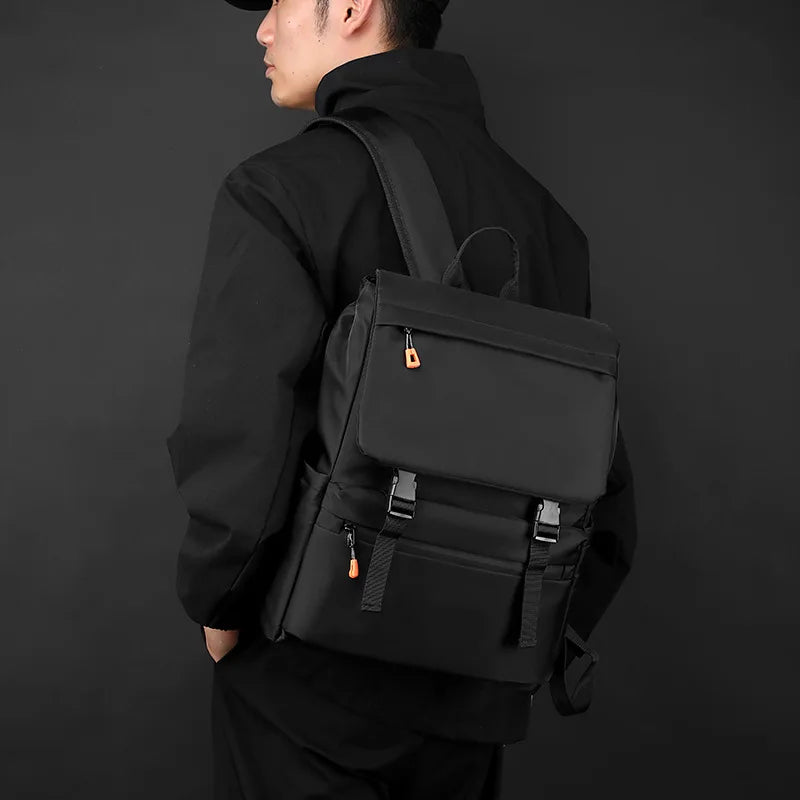 Men's Business Commuter Backpack — Waterproof Laptop Bag for Travel