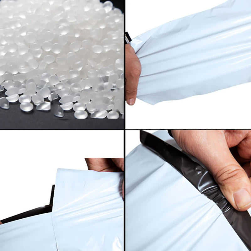 gather momentum Waterproof Poly Mailers — Extra Strong Grey Shipping Bags