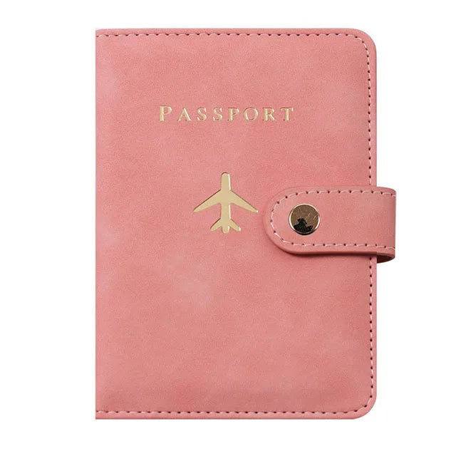 SNUGUG Travel Passport Holder — Slim Credit Card Organizer & Wallet