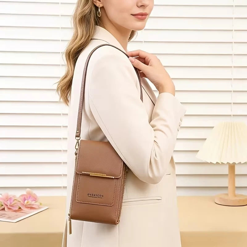 GOT-TOG Women's Crossbody Bag — Fashionable Double-Layer Purse