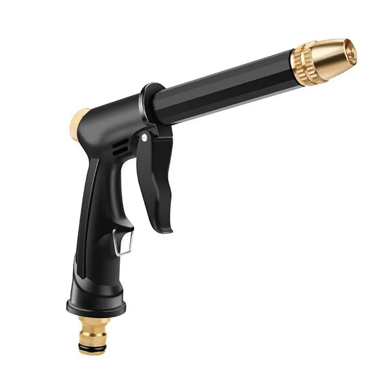 High Pressure Water Gun Nozzle — Garden Sprinkler & Car Wash Set