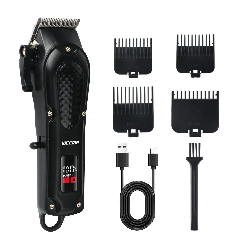 XMSJ Electric Hair Clipper — Rechargeable Trimmer