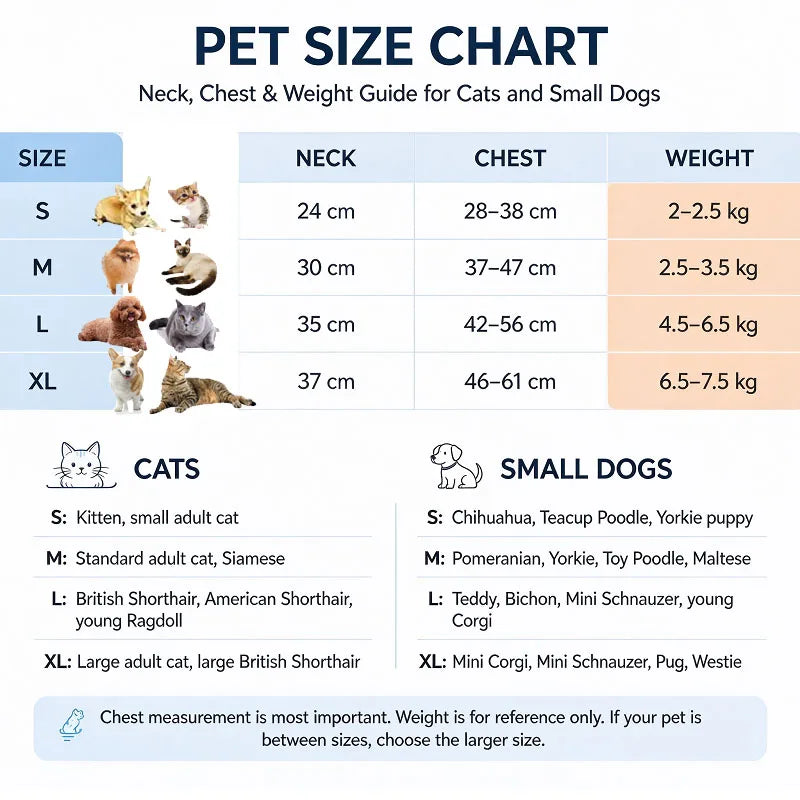 Anti-Escape Cat Harness and Leash Set — Reflective Pet Vest with Quick Release