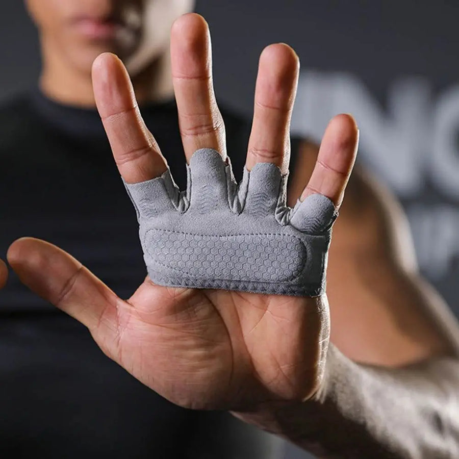 Anti-Slip Weight Lifting Gloves — Breathable Half Finger Gym Grips