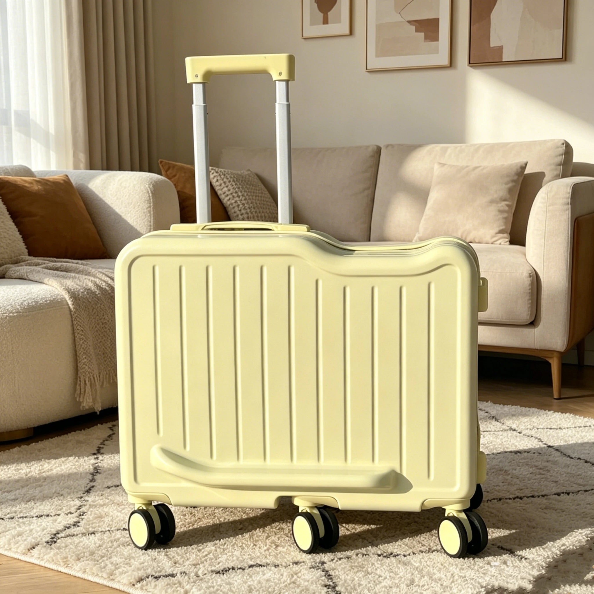 Children's Travel Suitcase — Durable Luggage with Password Lock