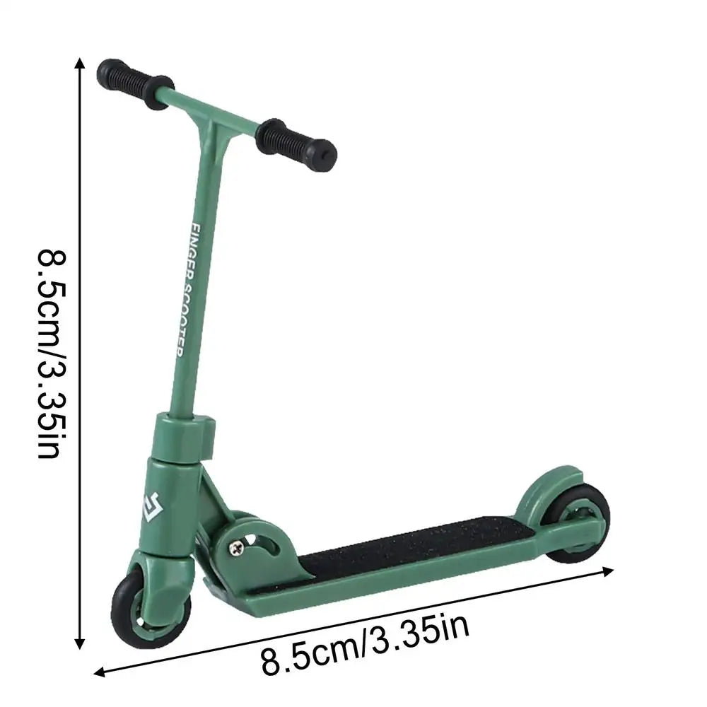 Foldable T-Type Finger Scooter — Mini Desktop Skate Toy with Brake