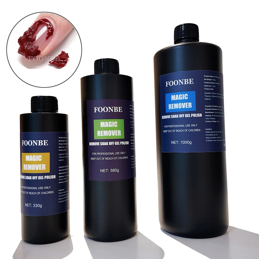 foonbe Magic Nail Gel Remover — Fast Peel Off Semi Permanent Polish Solution