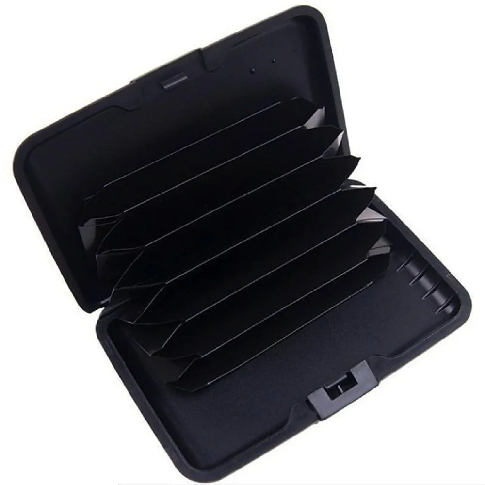 Slim Metal Card Wallet — Durable Protective Holder for Daily Use