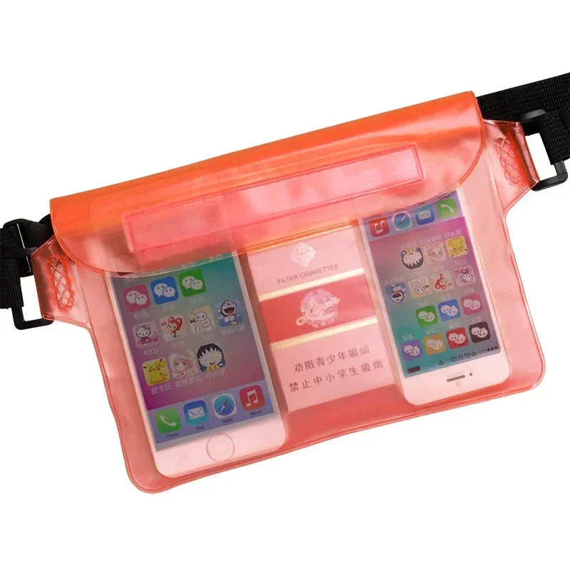 dawndesslo Waterproof Waist Bag — Dry Pouch for Diving, Swimming, and Rafting