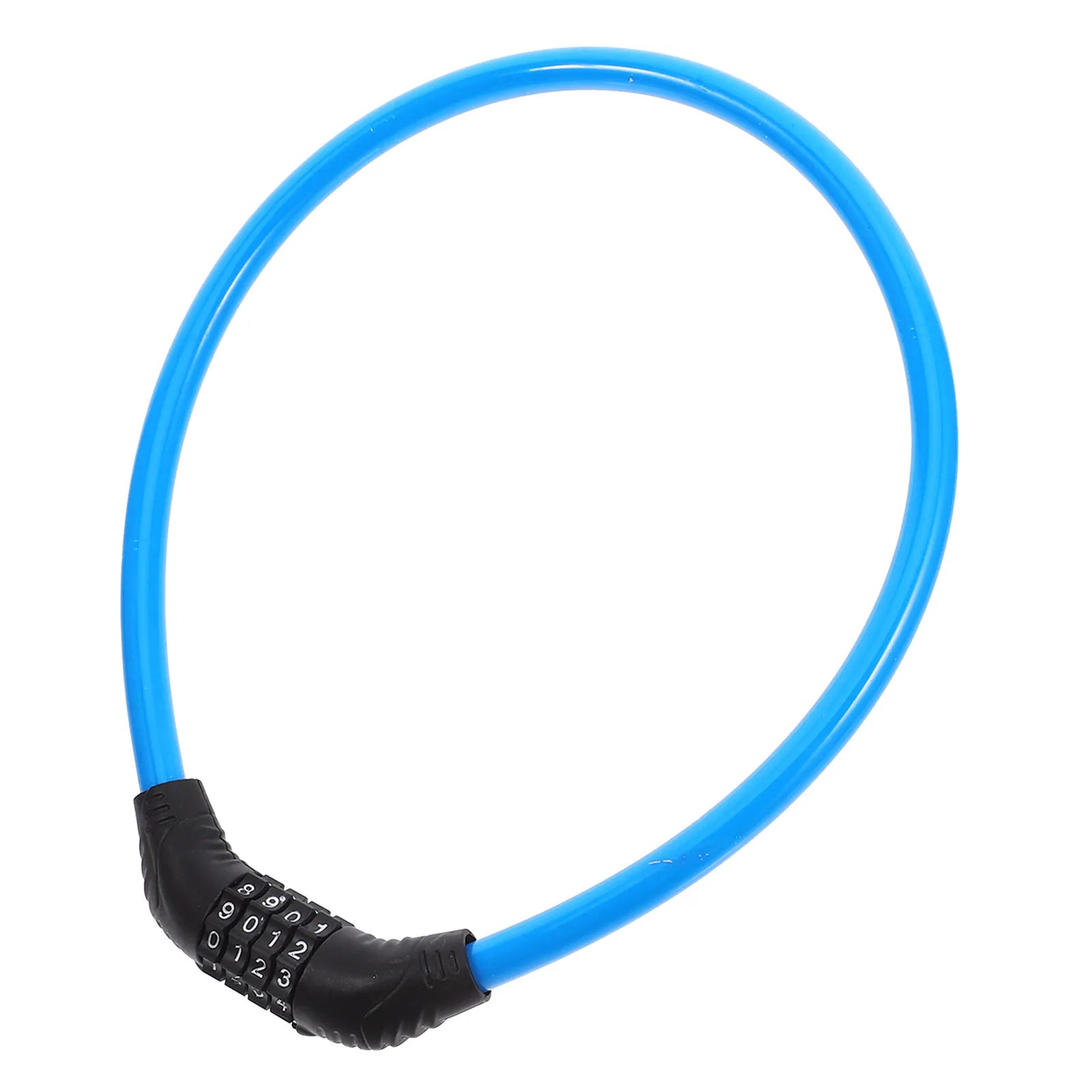 Steel Cable Bike Lock — Portable Anti-Theft Security Chain for Cycling