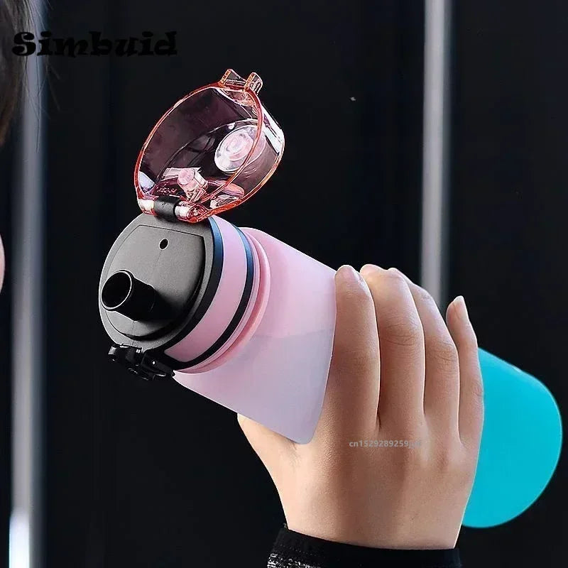 Simbuid Large Capacity Sports Water Bottle — Leak Proof Gym Jug