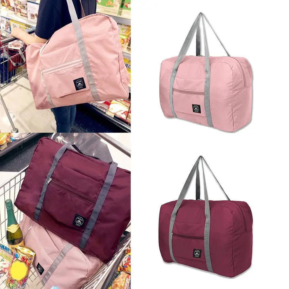 Foldable Travel Duffel Bag — Versatile Weekender & Gym Tote