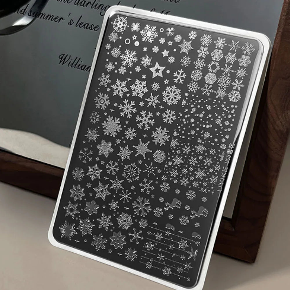 Stainless Steel Nail Stamping Plates — Precision Pattern Transfer Tool