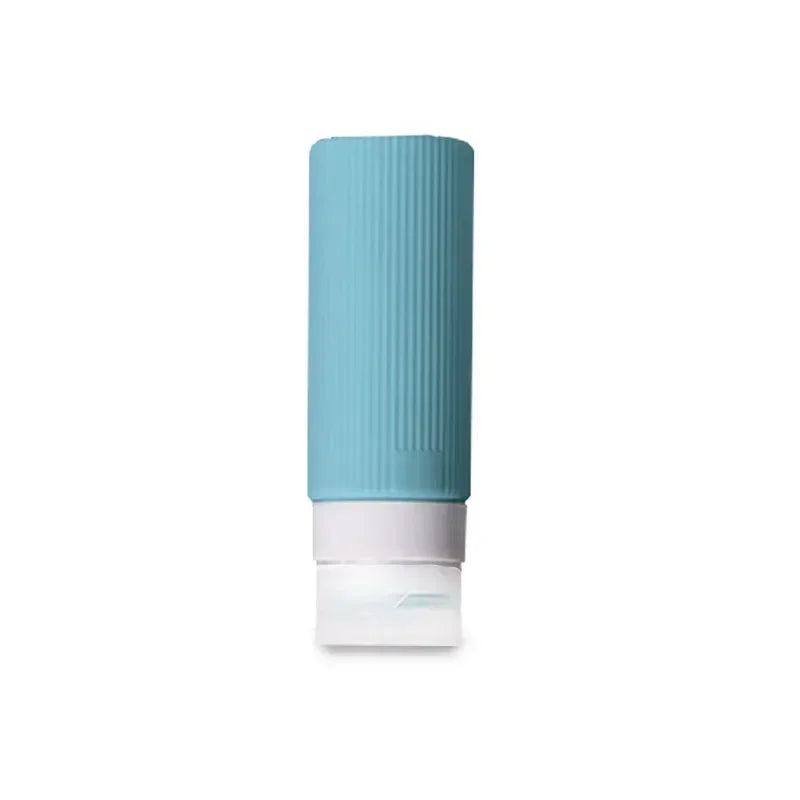 Silicone Travel Bottle Set — Leak Proof Refillable Containers, 4-Piece Set
