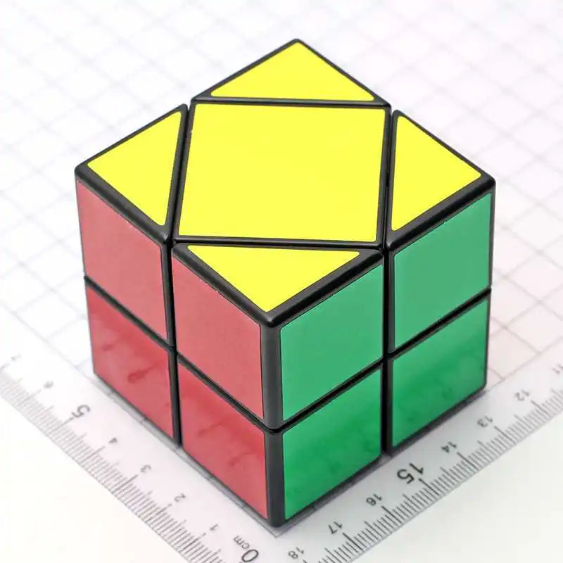 muddy Puddles 2x2x2 Skewb Speed Cube — Educational Brain Teaser Puzzle