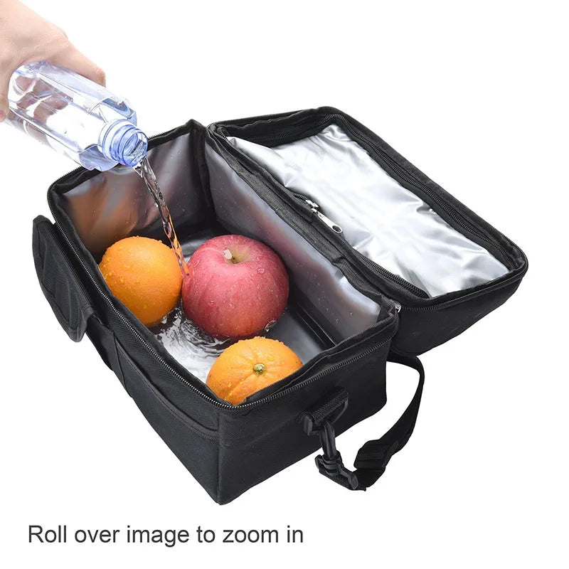Insulated Thermal Lunch Bag — Leakproof Cooler for Work and Travel