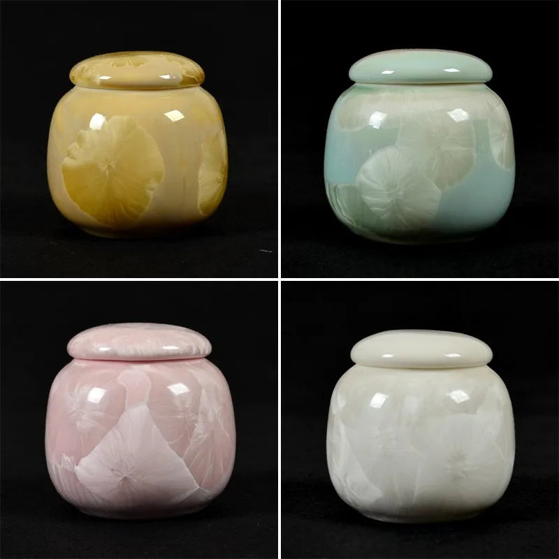 Ceramic Pet Memorial Urn — Personalized Cremation Vessel for Small Animals