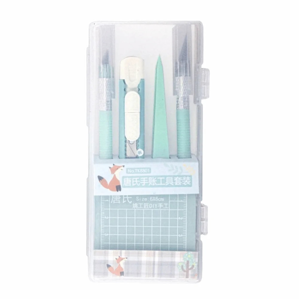 DIY Scrapbook Tool Set — 5-Piece Art Cutting and Carving Kit
