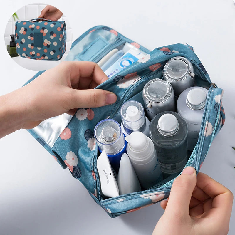 Travel Storage Bag Set — Waterproof Organizer for Cosmetics and Luggage