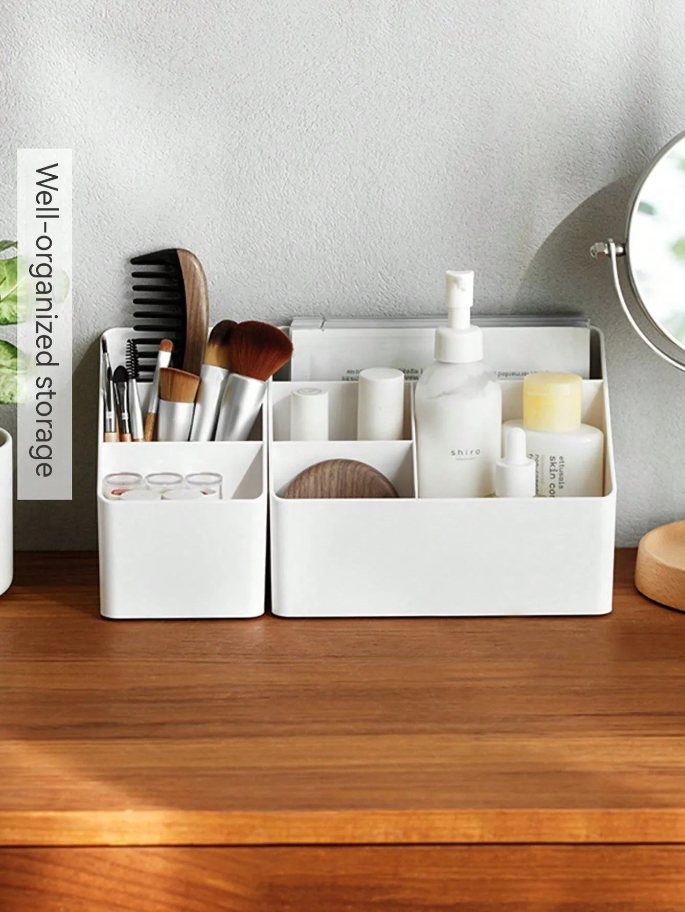 Multi-Function Desktop Storage Box — Versatile Organizer for Office and Home