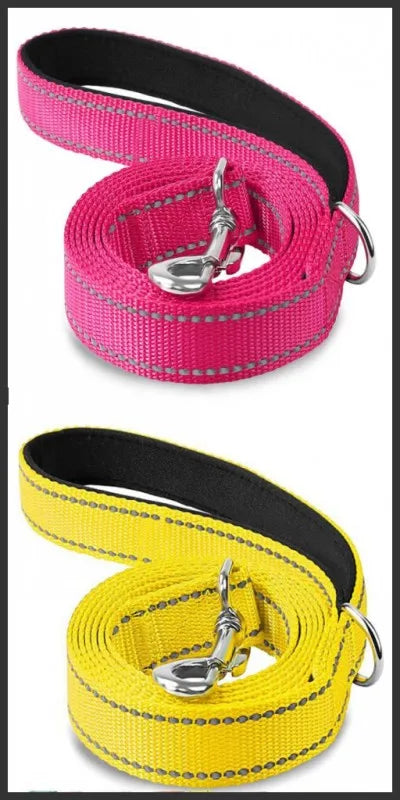 Reflective Pet Training Leash — Durable Walking Rope for Dogs and Cats