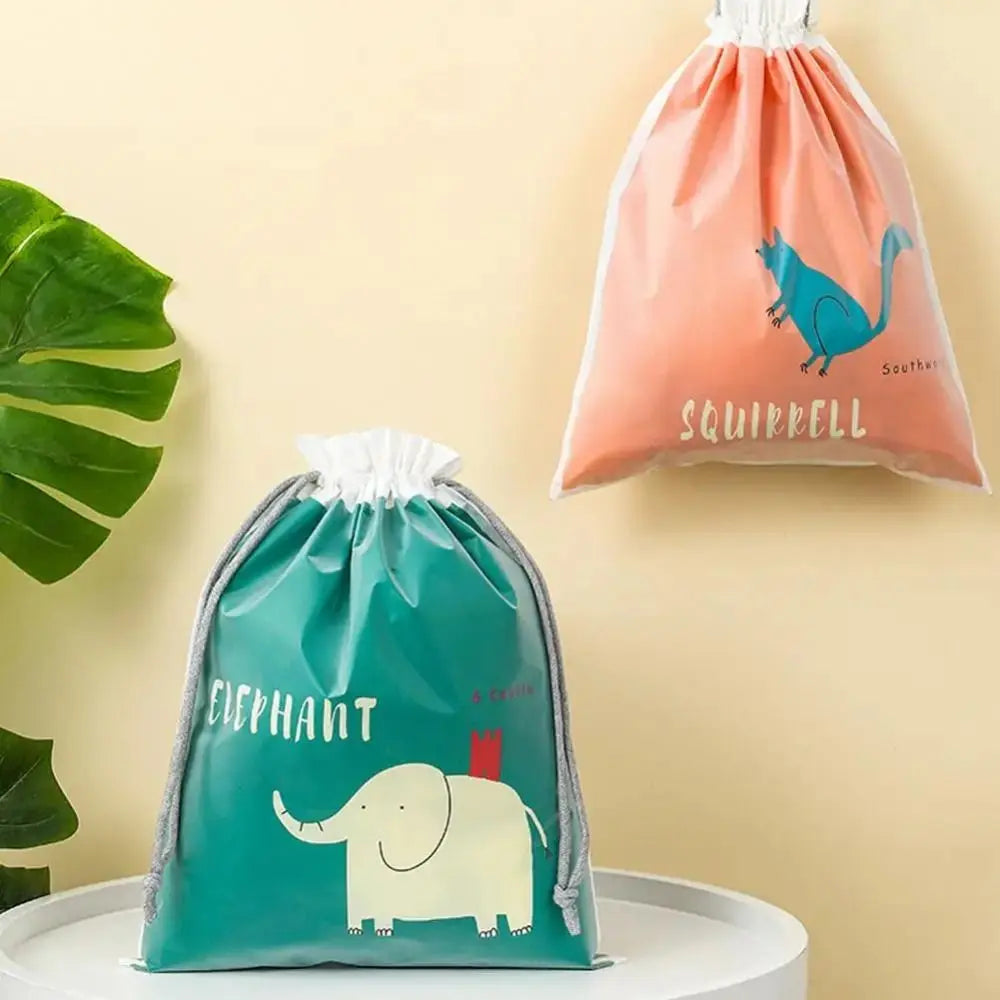 Double Layer Waterproof Drawstring Bag — Portable Multi-Purpose Organizer