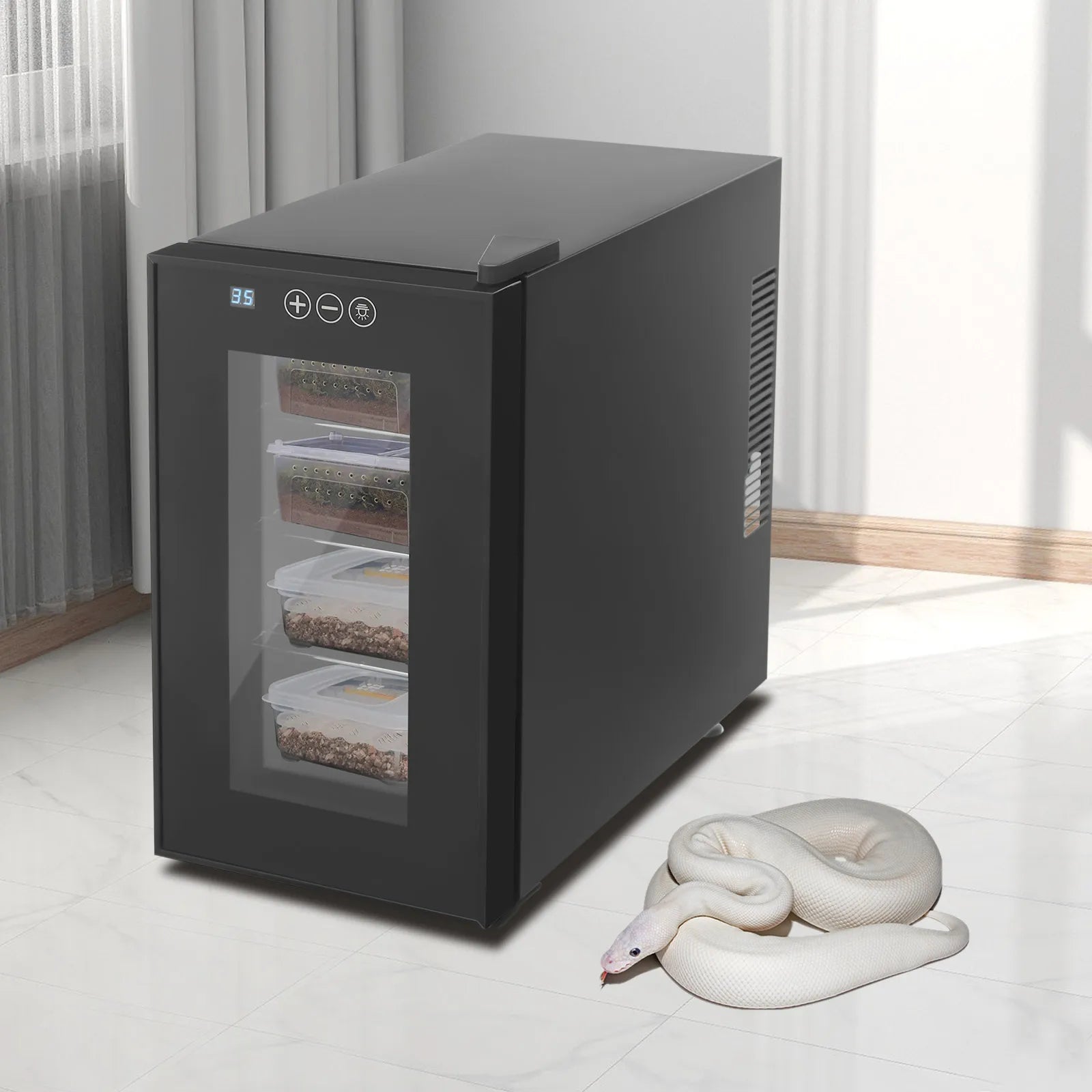 Bymaocar Intelligent Reptile Incubator — Constant Temperature & Humidity Hatching Box