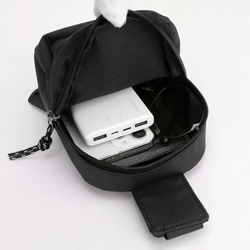 Mini Sling Chest Bag — Waterproof Crossbody Shoulder Bag for Travel
